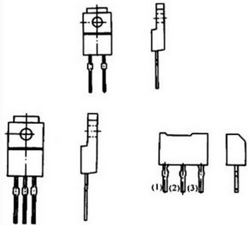 肖特基二极管如何极性判别
